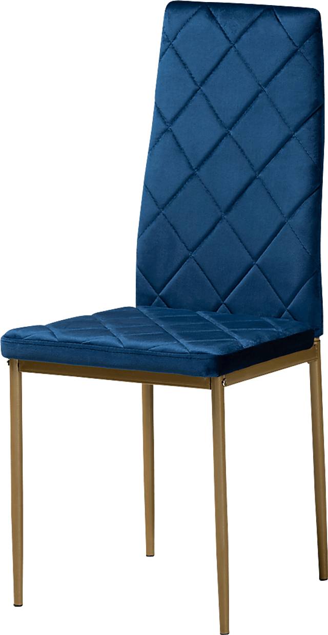 Sahallee Blue Side Chair, Set of 4 - Thumbnail - Image 3
