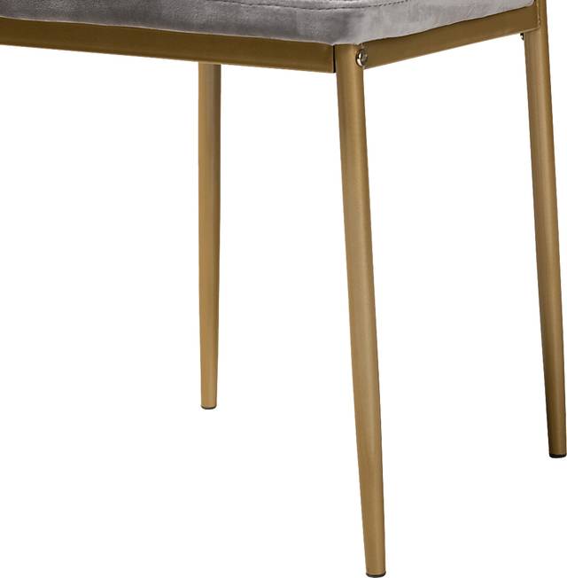 Sahallee Gray Side Chair, Set of 4 - Thumbnail - Image 5