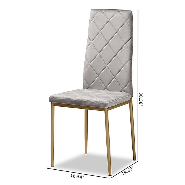 Sahallee Gray Side Chair, Set of 4 - Thumbnail - Image 8
