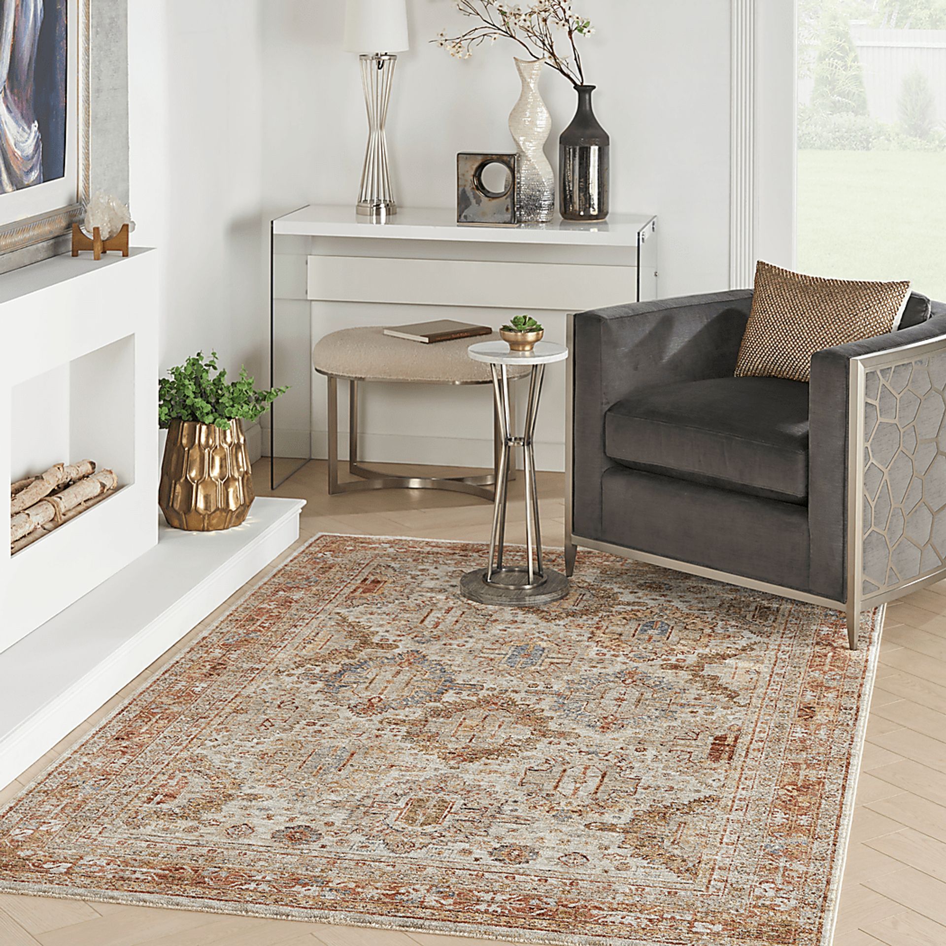 Sahar Beige 9'3 x 12'7 Rug - Image 2