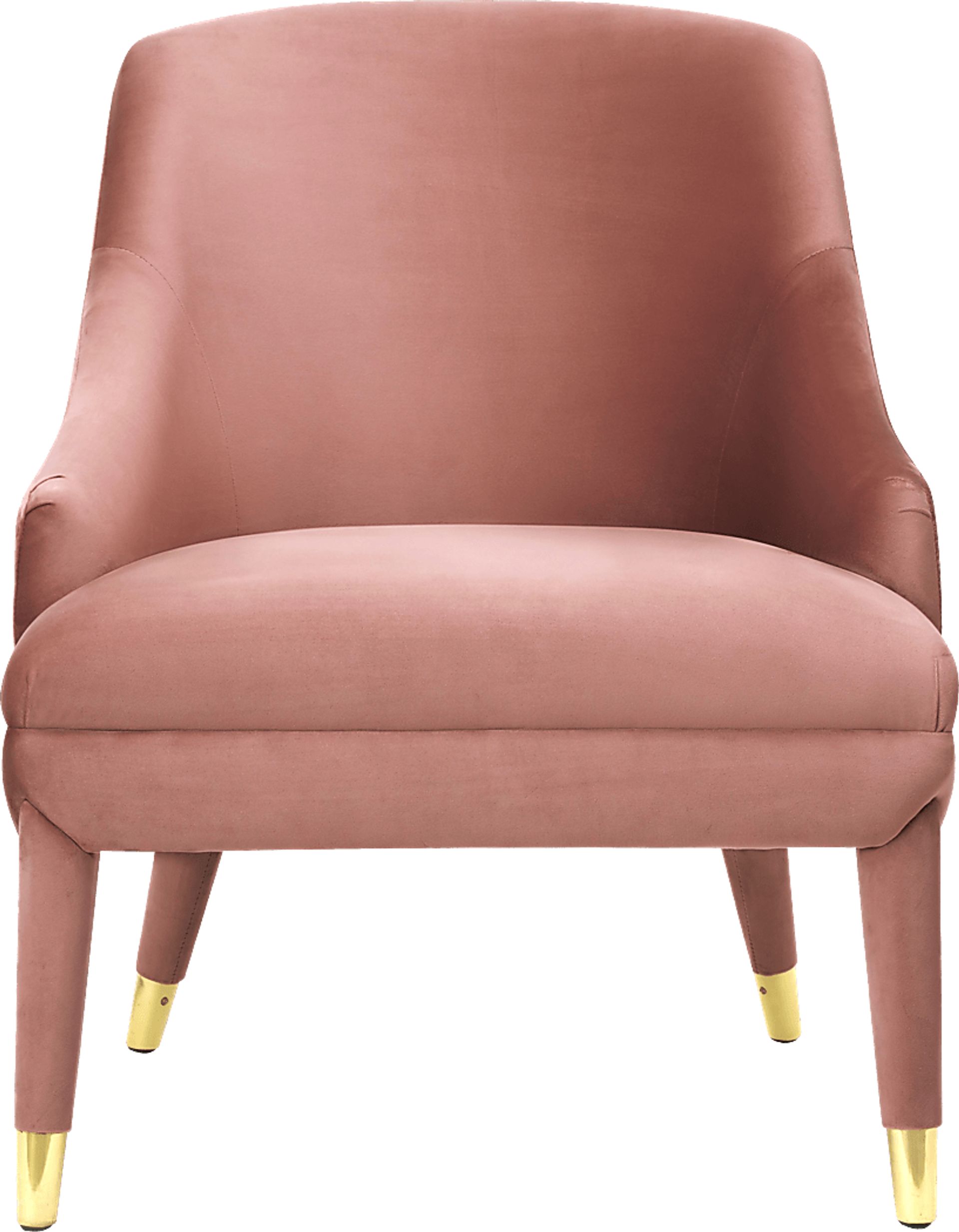 Saida Pink Accent Chair - Image 3