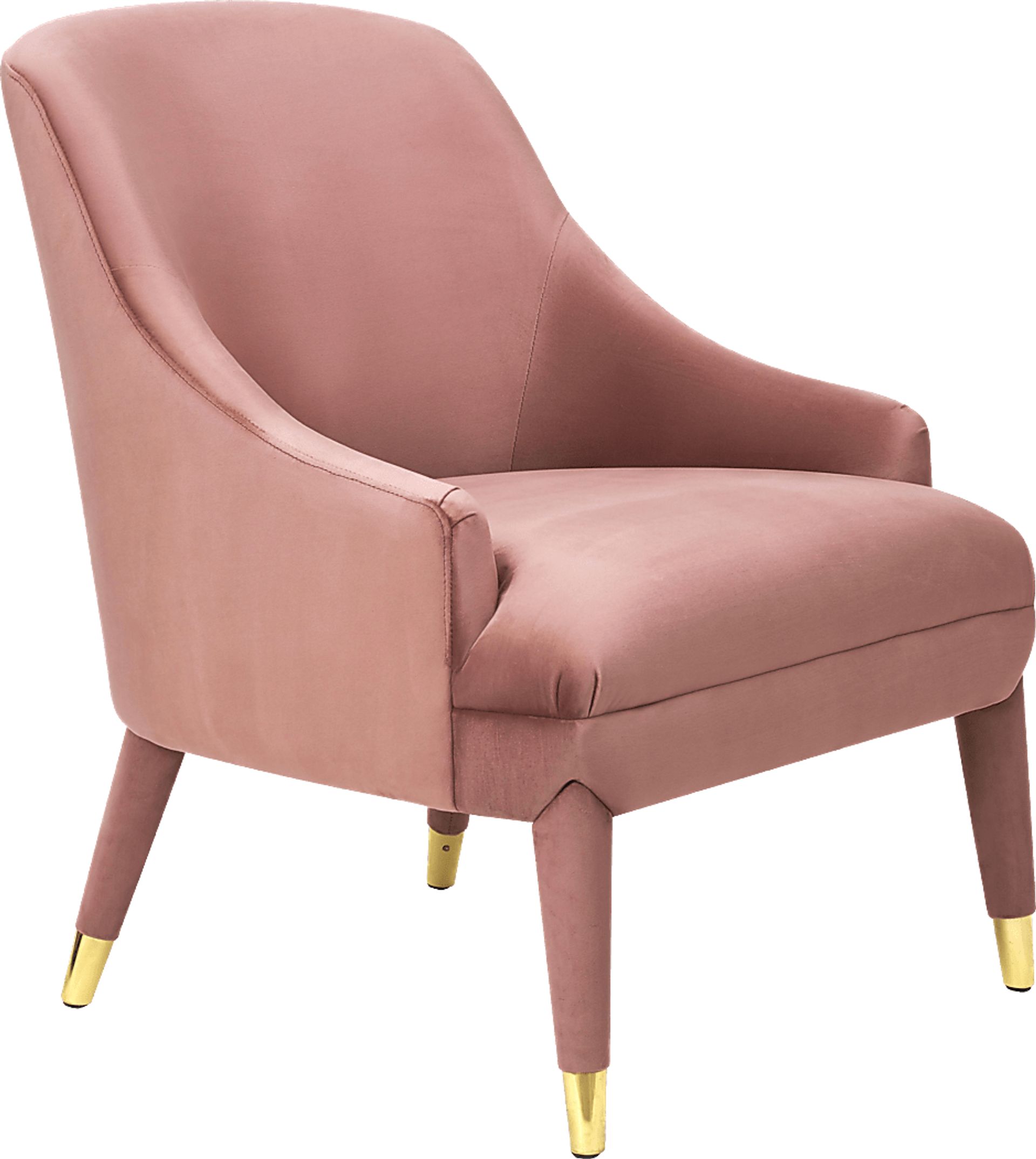 Saida Pink Accent Chair - Image 1