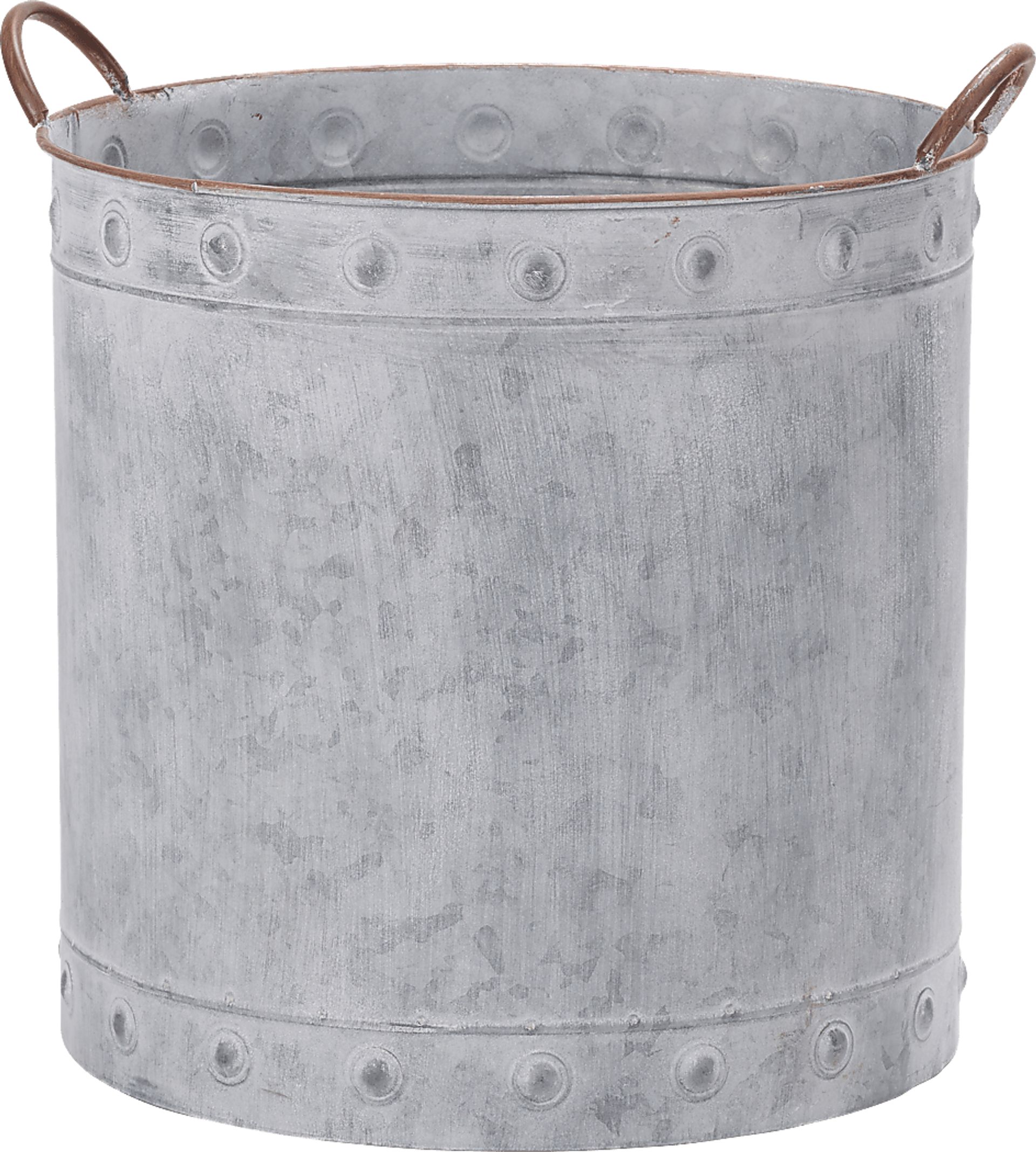 Saide Gray Medium Planter - Image 1