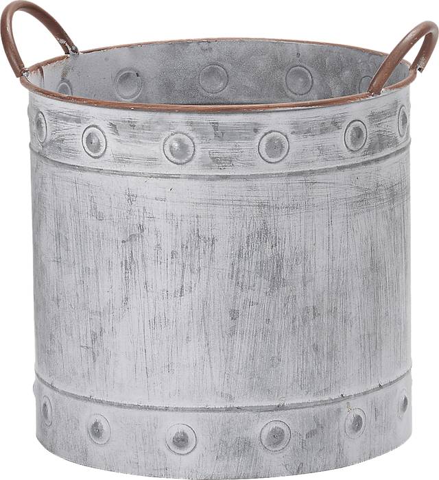 Saide Gray Small Planter - Thumbnail - Image 1