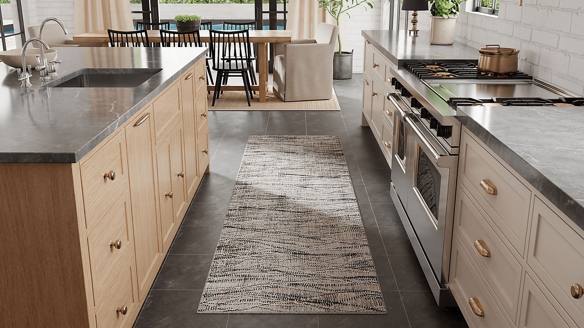 Sailcast Gray 2'6 x 7'3 Runner - Image 2