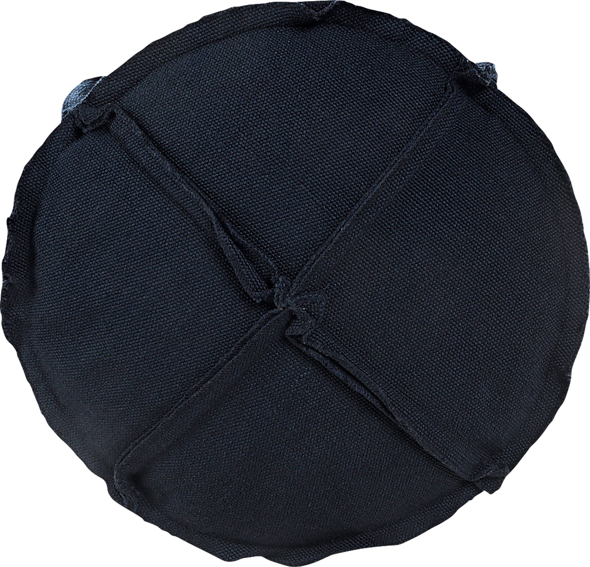 Saildale Navy Indoor/Outdoor Pouf - Image 4