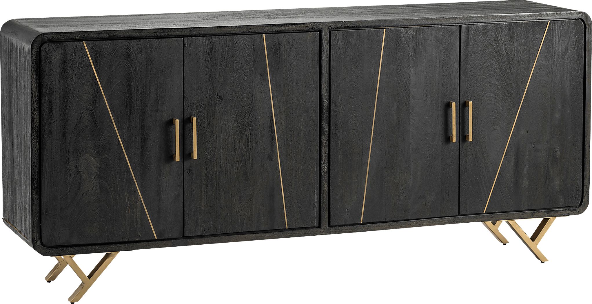 Sailfly Black Sideboard