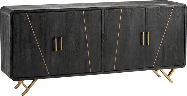 Sailfly Black Sideboard - Thumbnail - Image 1
