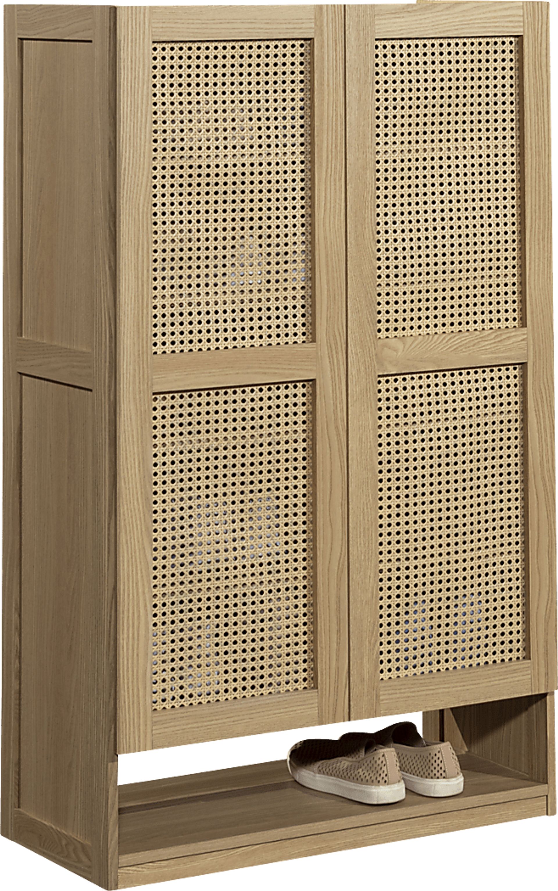 Sailphone Brown Shoe Storage Cabinet - Image 1