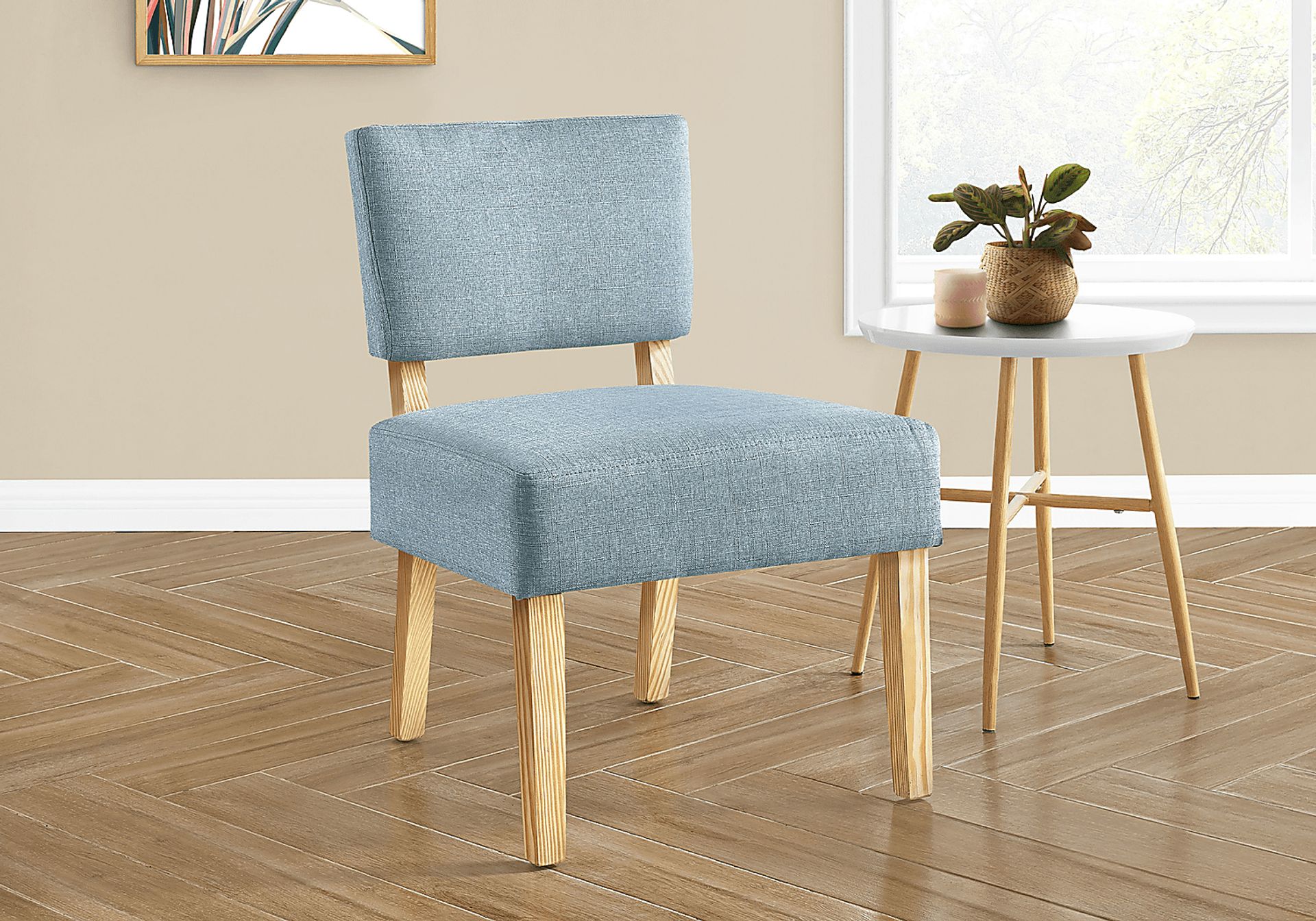 Saintmarks Blue Accent Chair - Image 2