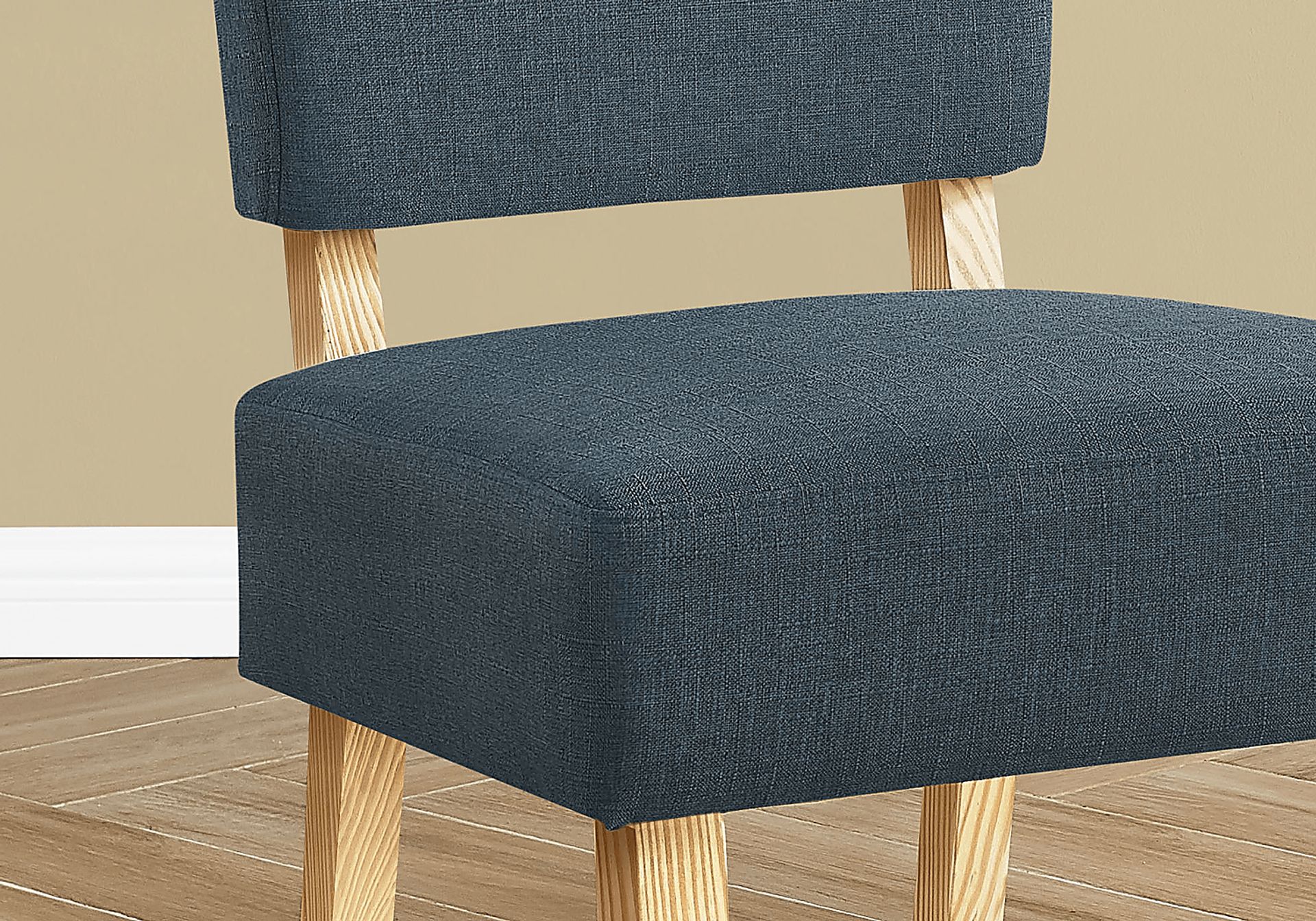 Saintmarks Dark Blue Accent Chair - Image 3