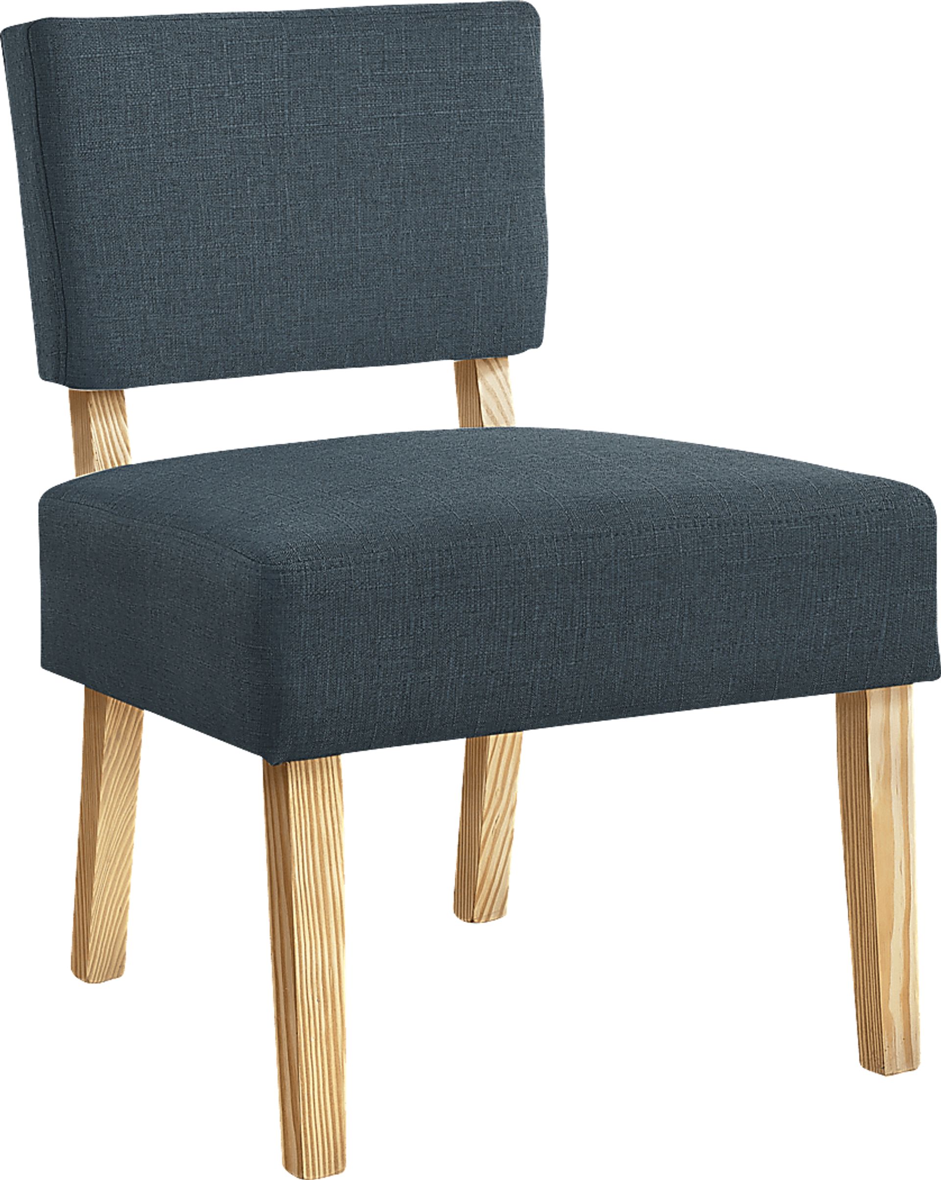 Saintmarks Dark Blue Accent Chair - Image 1