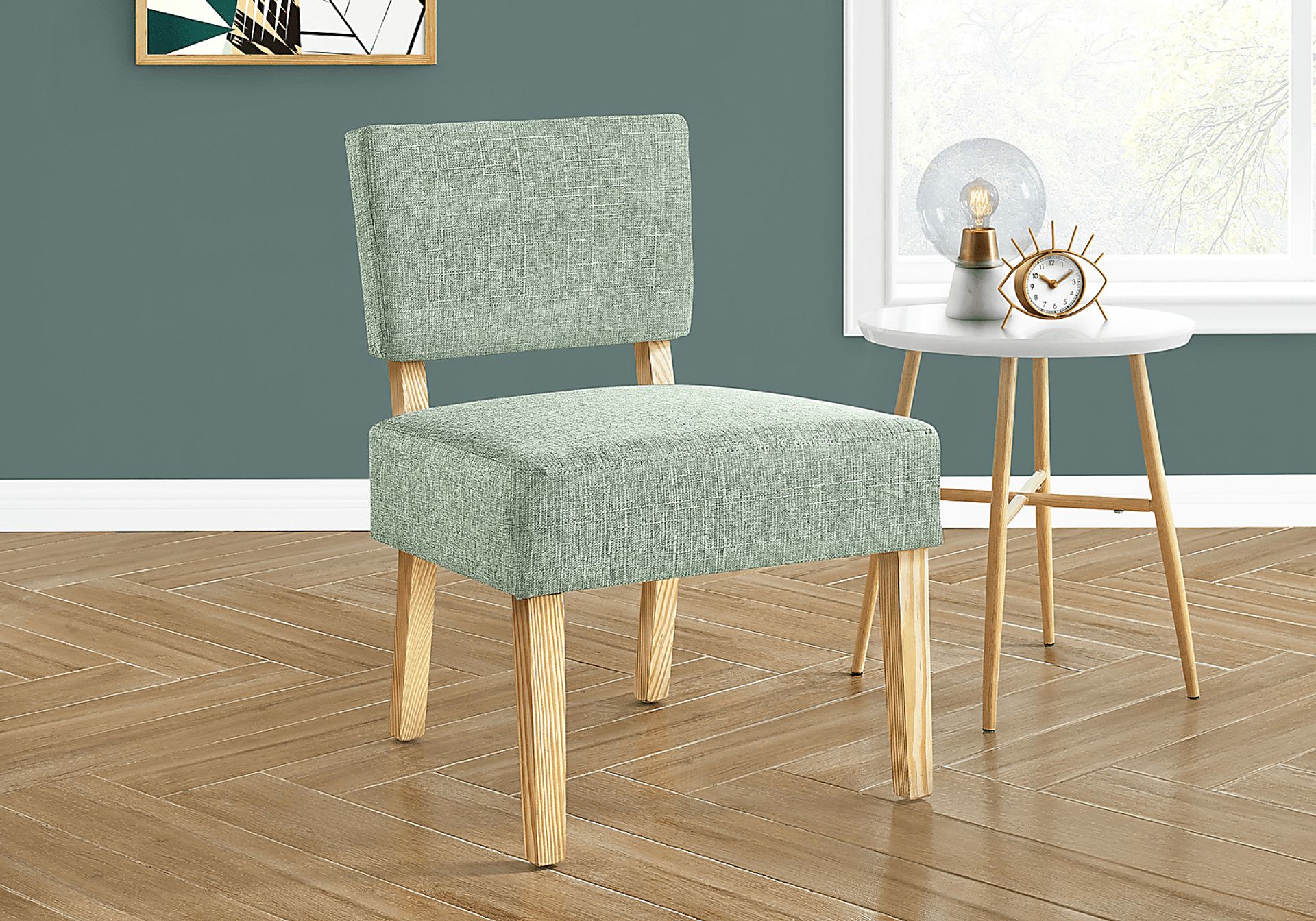Saintmarks Green Accent Chair - Image 2