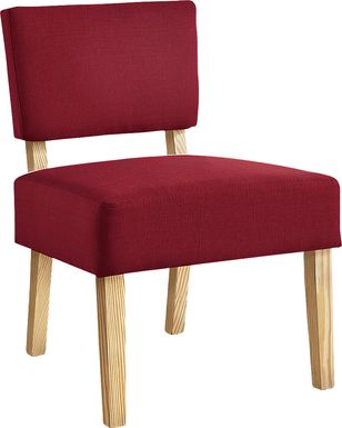 Saintmarks Red Accent Chair
