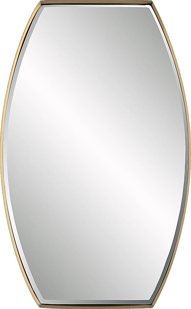 Saintvry Brass Mirror - Thumbnail - Image 1