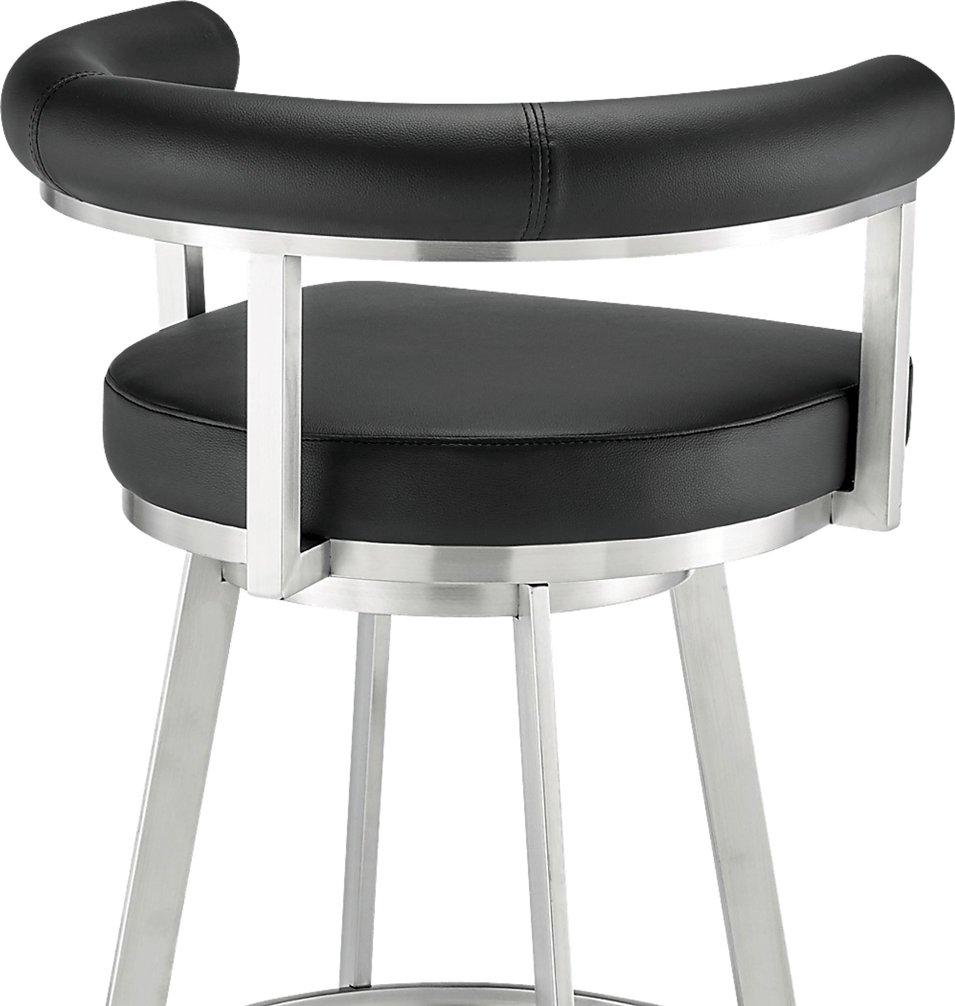 Salaignac Black Swivel Barstool - Image 8