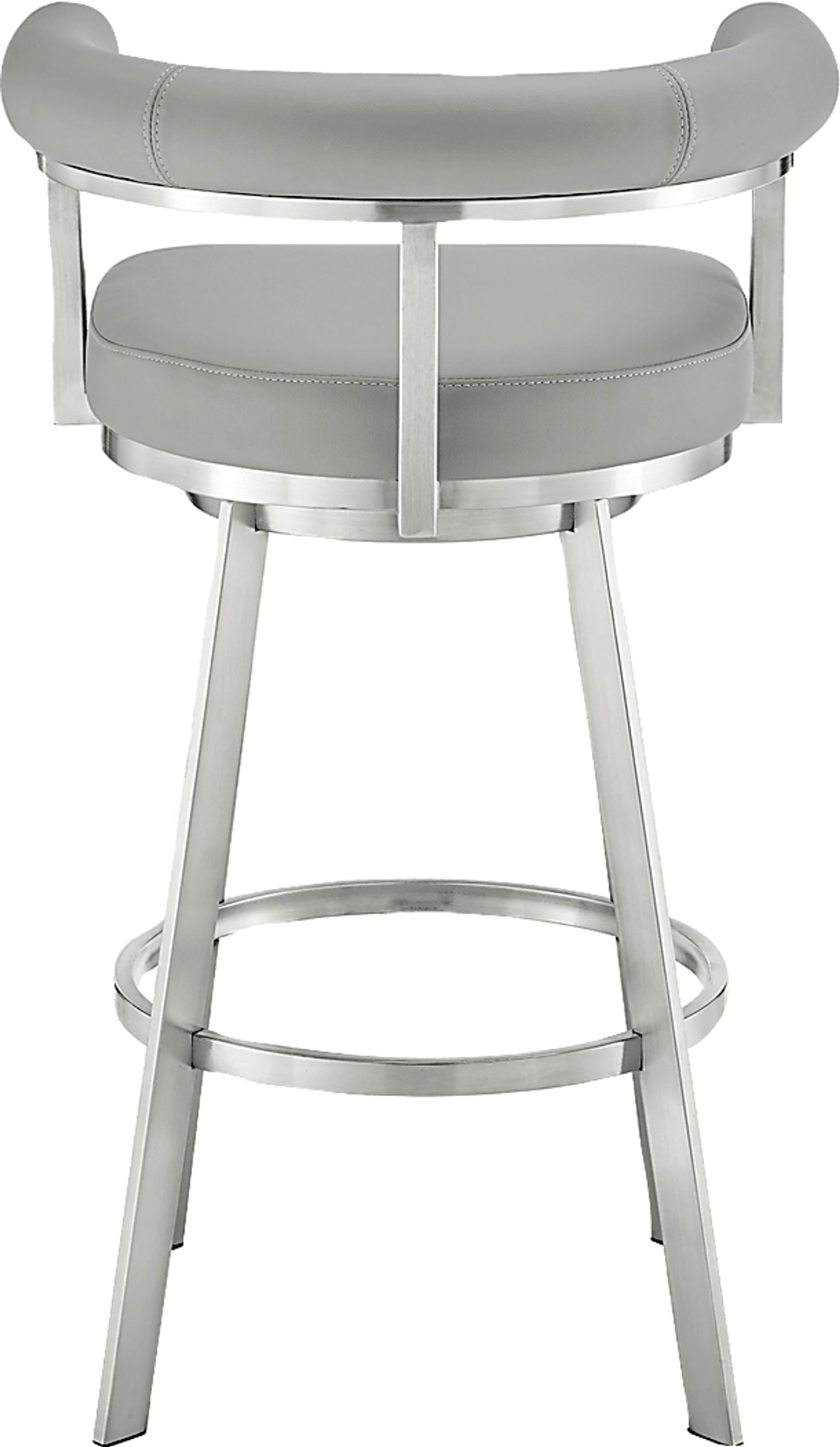 Salaignac Gray Swivel Barstool - Image 6