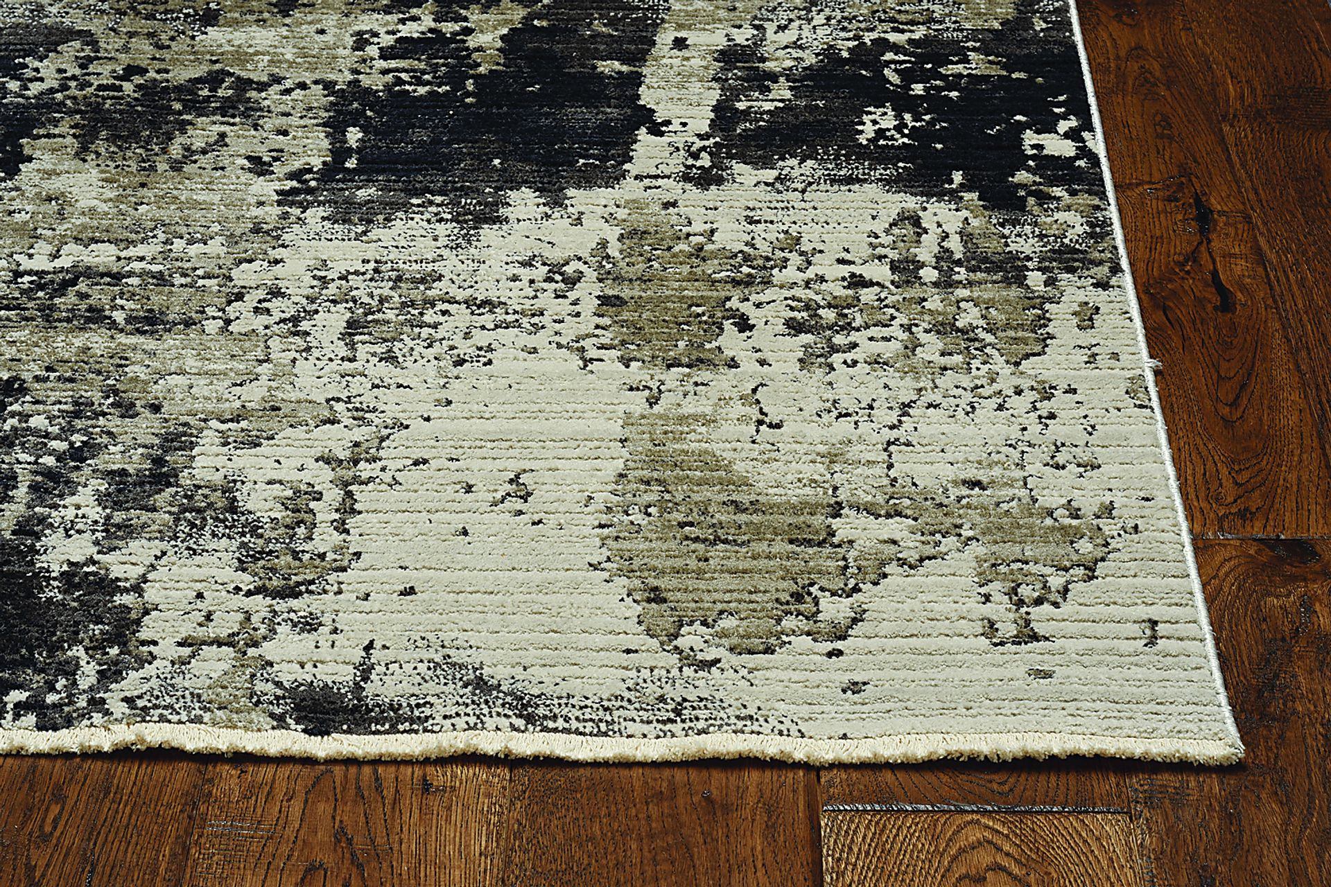 Salduff Ivory/Charcoal 5'3 x 7'7 Rug - Image 5