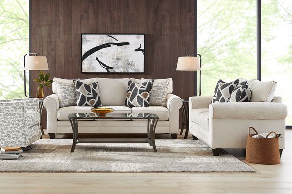 Salgado 7 Pc Sleeper Living Room Set