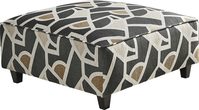 Salgado Charcoal Cocktail Ottoman