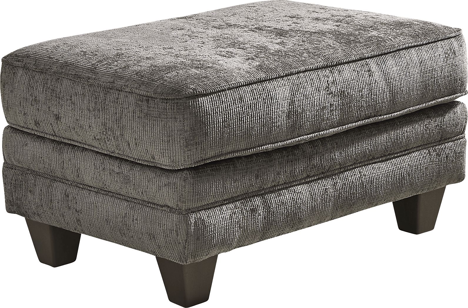 Salgado Charcoal Ottoman