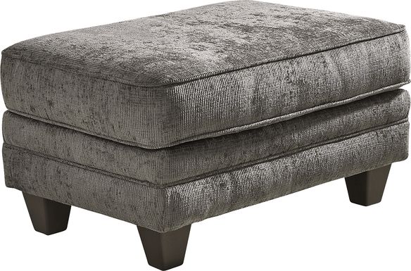 Salgado Charcoal Ottoman