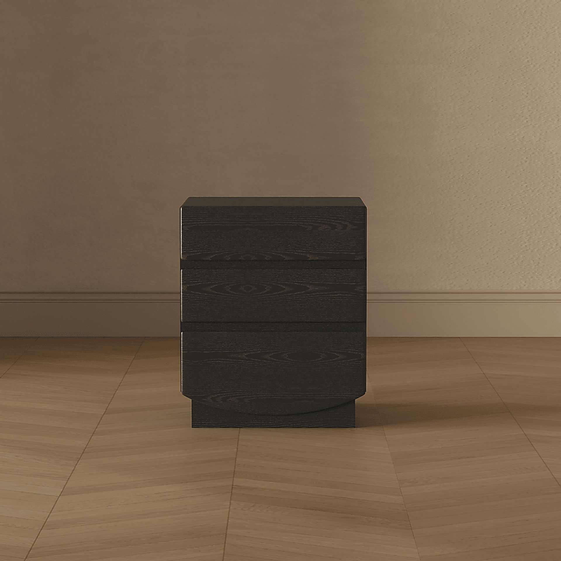 Salhu Black Nightstand - Image 2