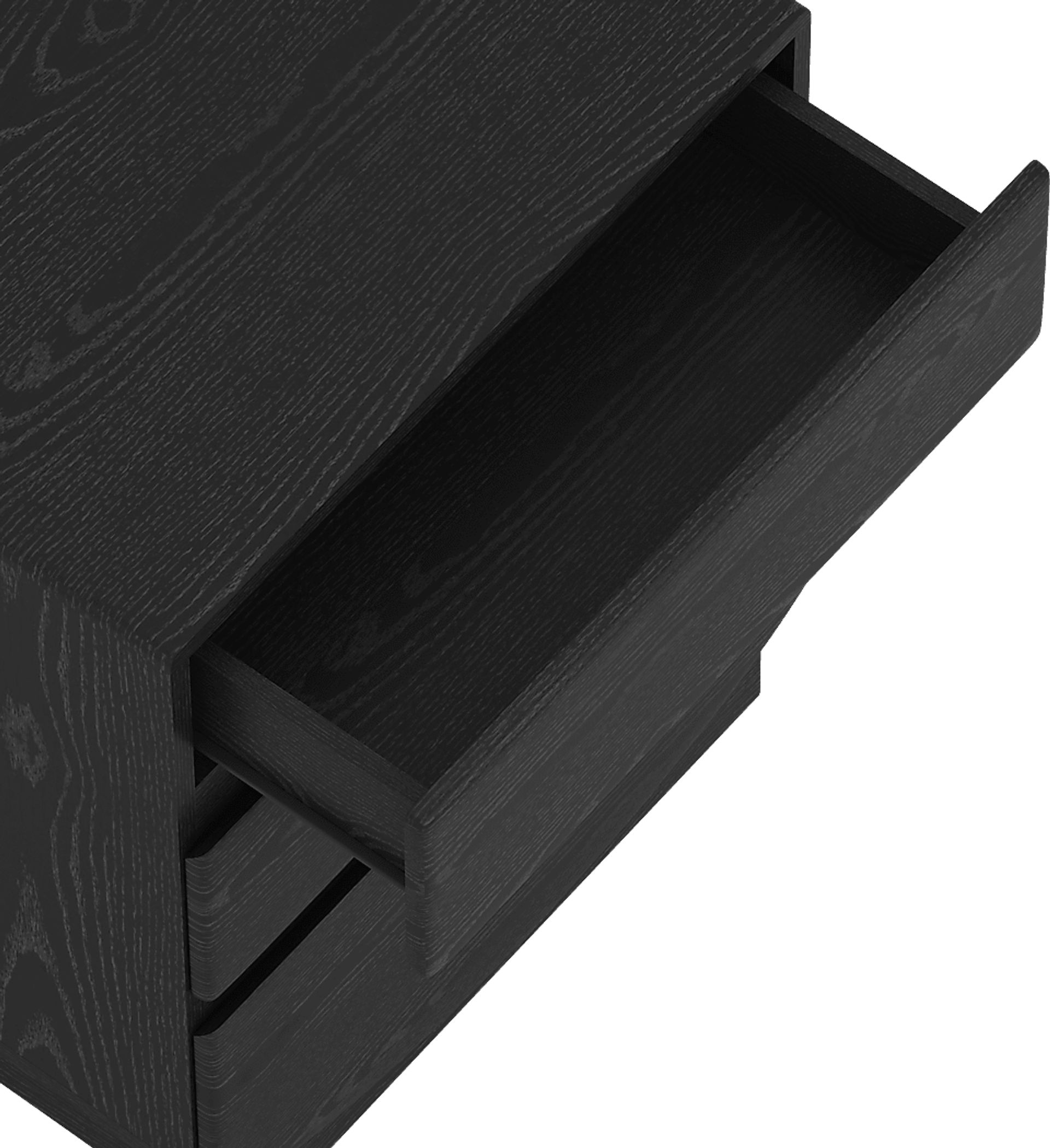 Salhu Black Nightstand - Image 4
