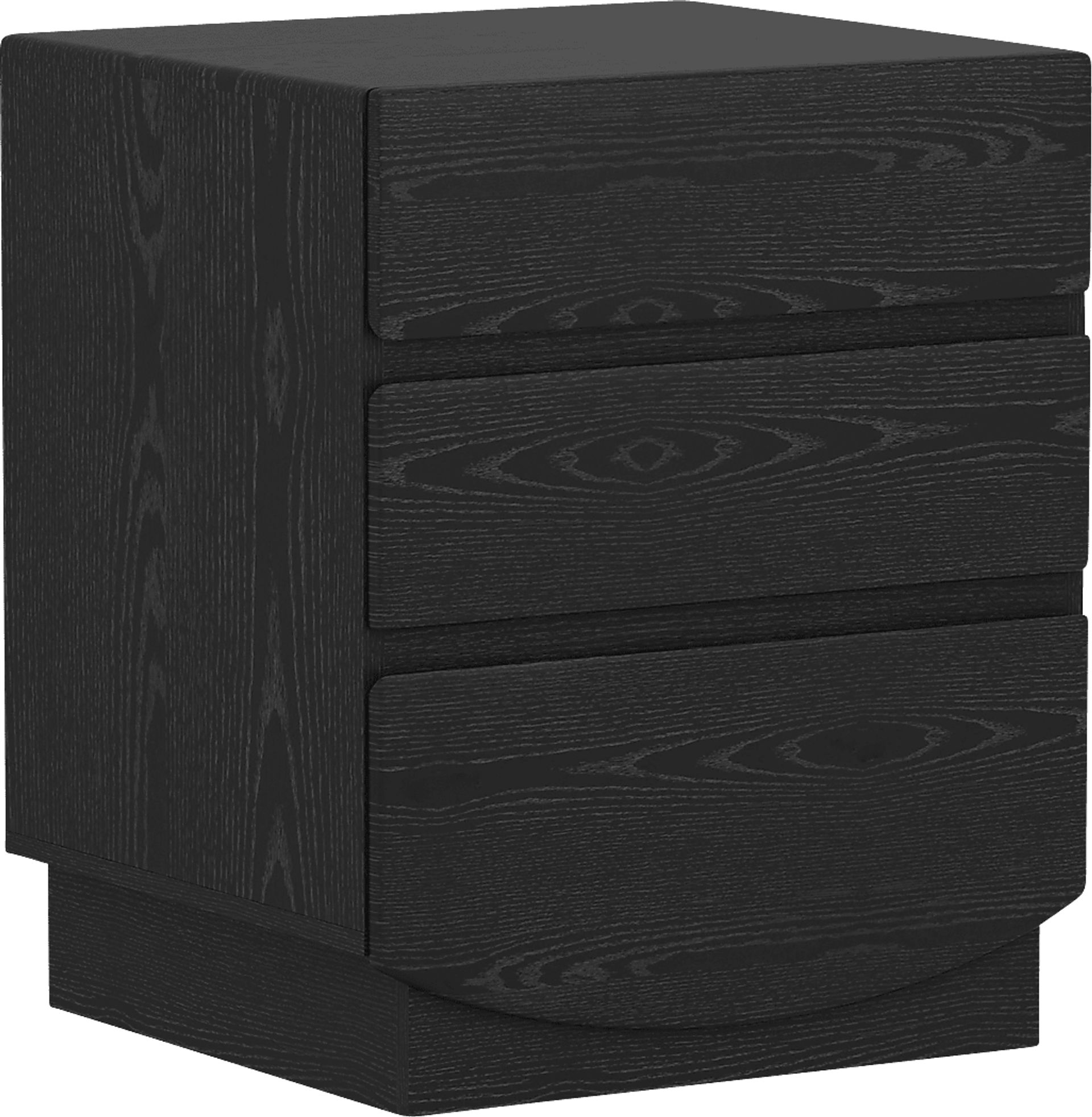 Salhu Black Nightstand - Image 6