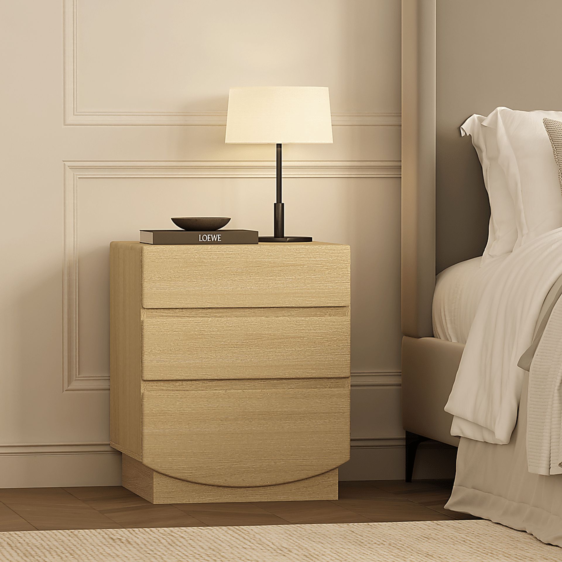 Salhu Natural Nightstand - Image 4