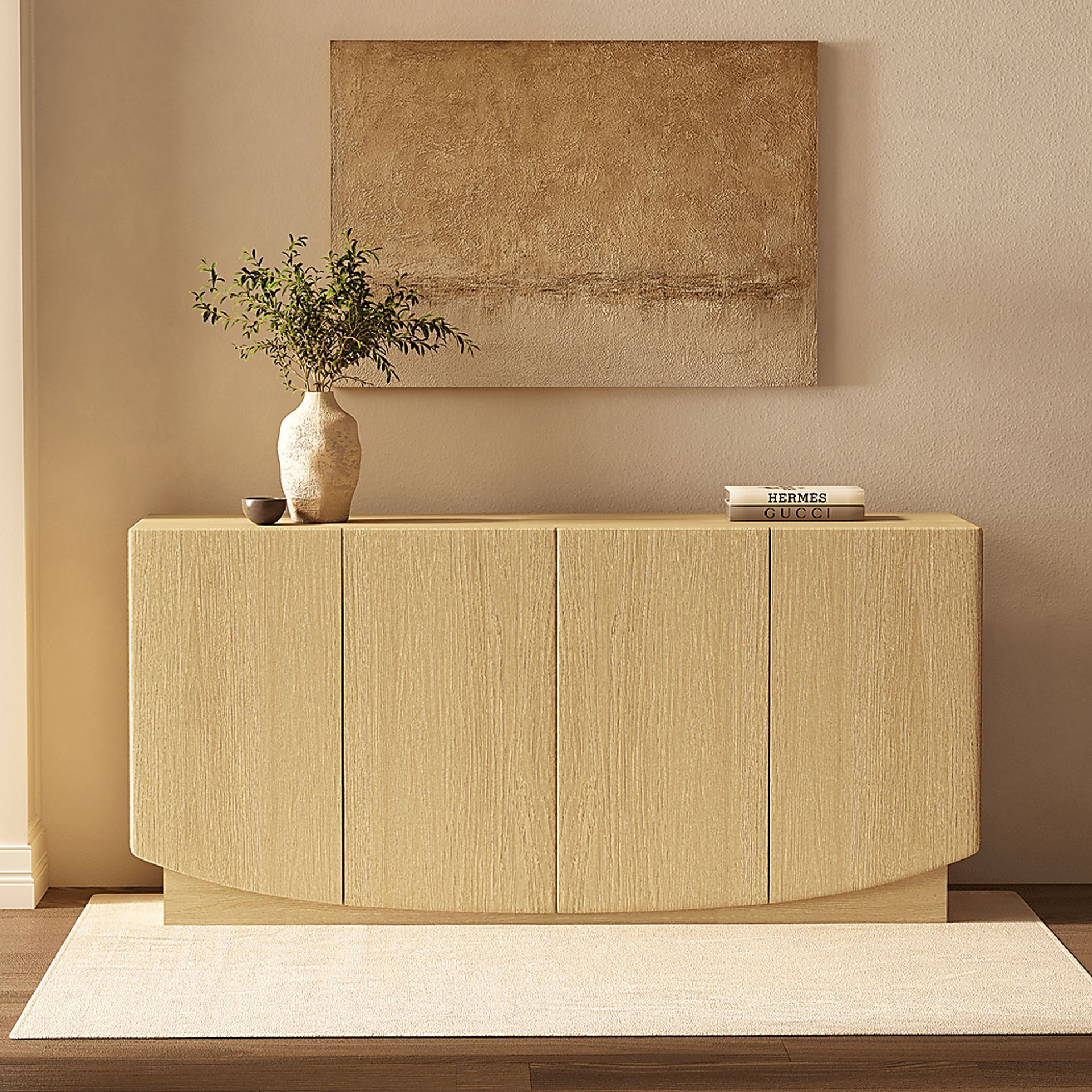 Salhu Natural Sideboard - Image 2