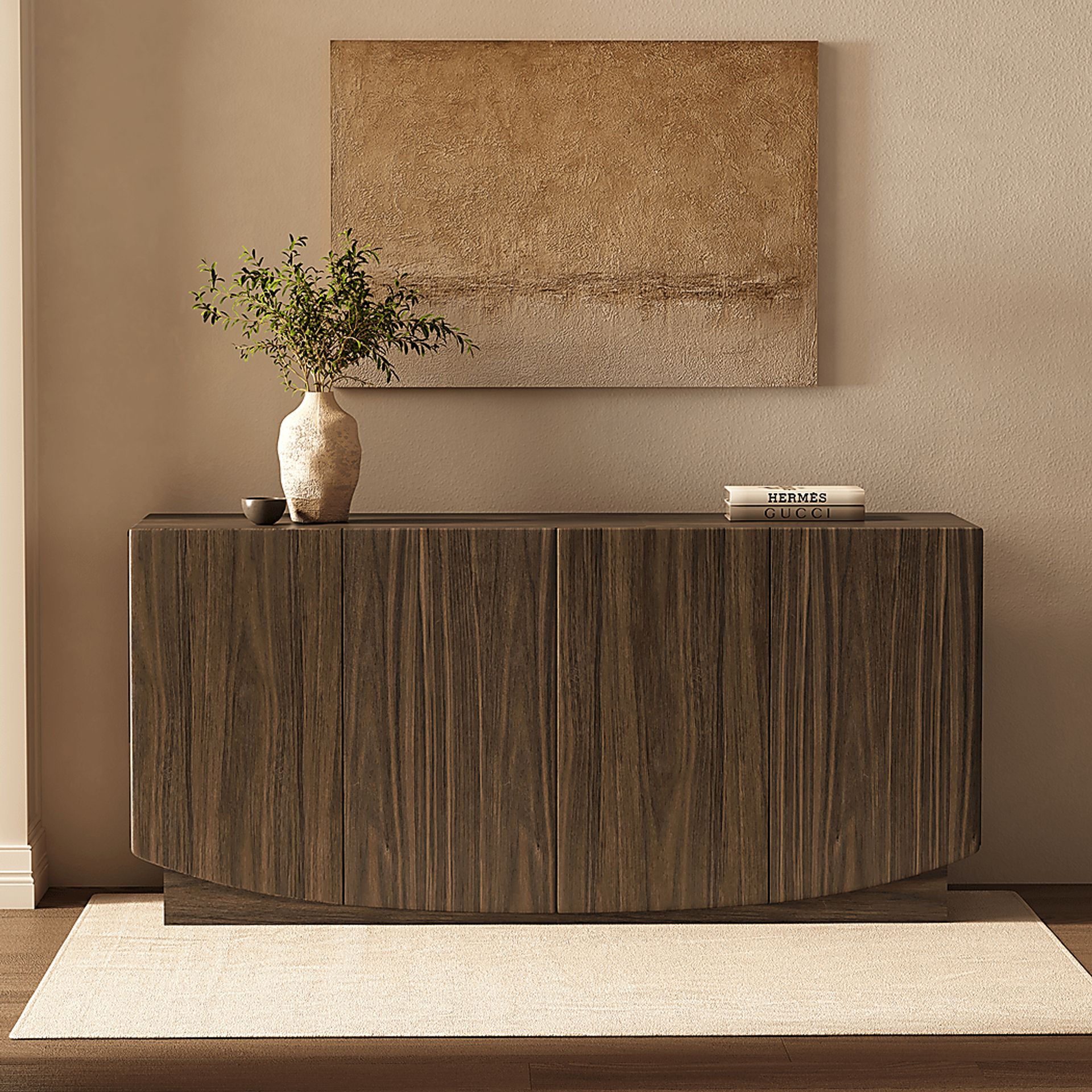 Salhu Walnut Sideboard - Image 4