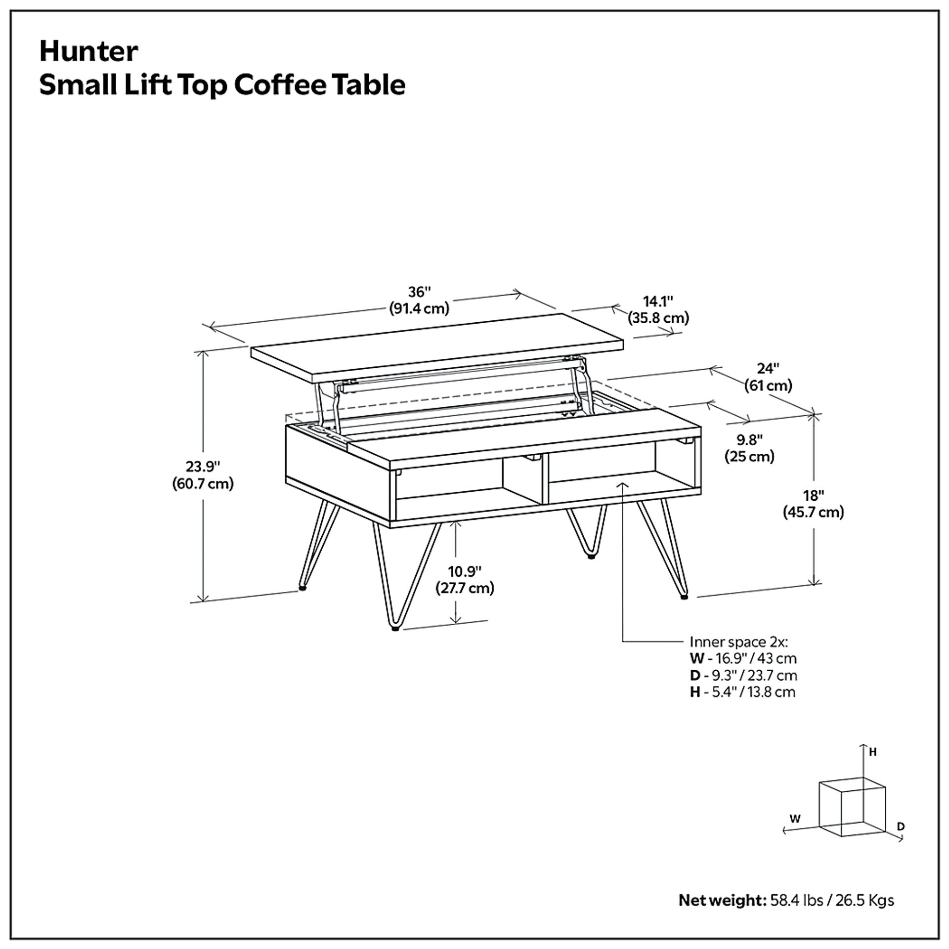 Sali Brown Cocktail Table - Image 15