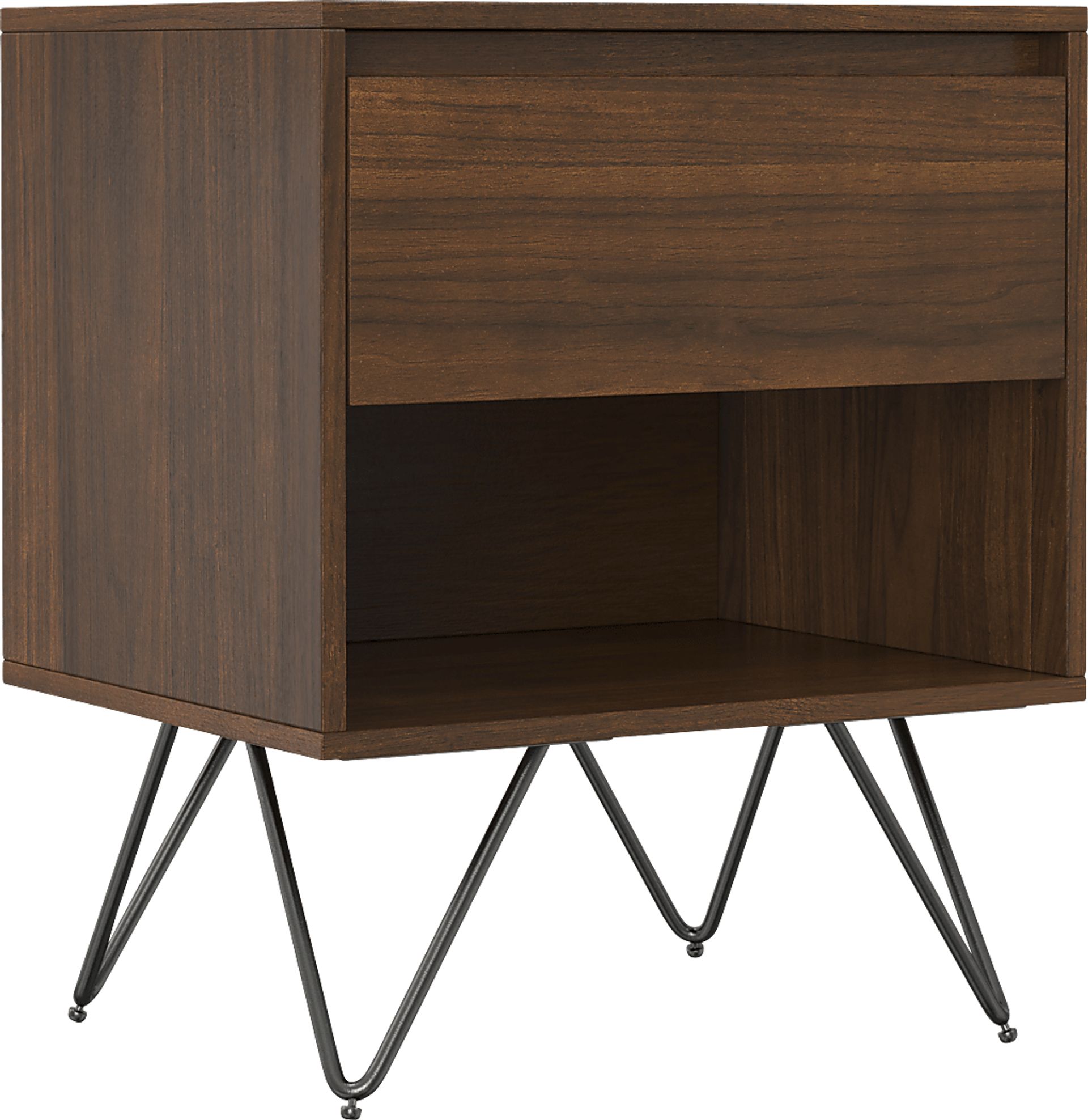 Sali Brown Nightstand - Image 1