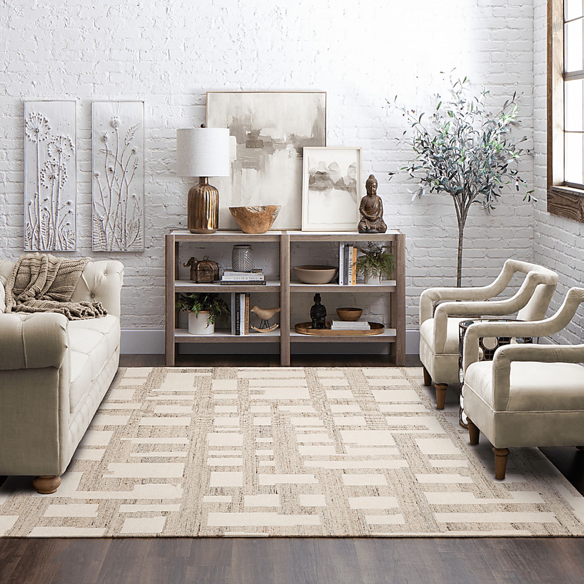 Sallan Beige 8' x 10' Rug - Image 2