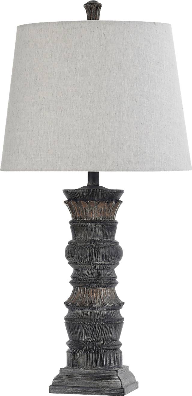 Sallan Cay Black Lamp - Thumbnail - Image 1
