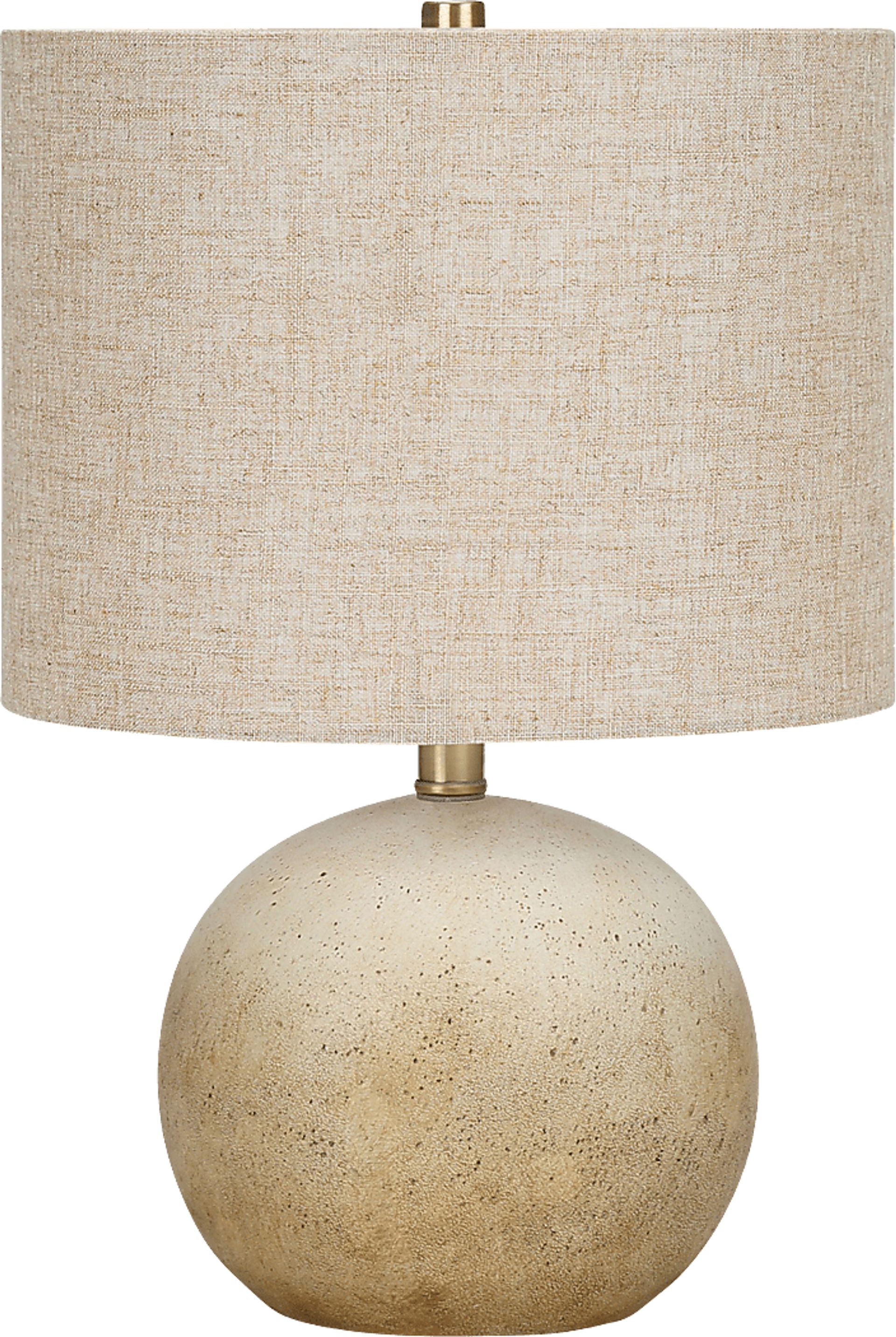 Sallan Hills Beige Lamp - Image 1