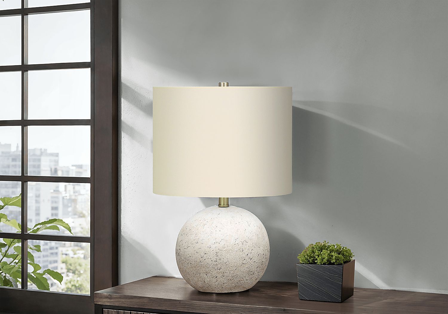 Sallan Hills Gray Lamp - Thumbnail 3