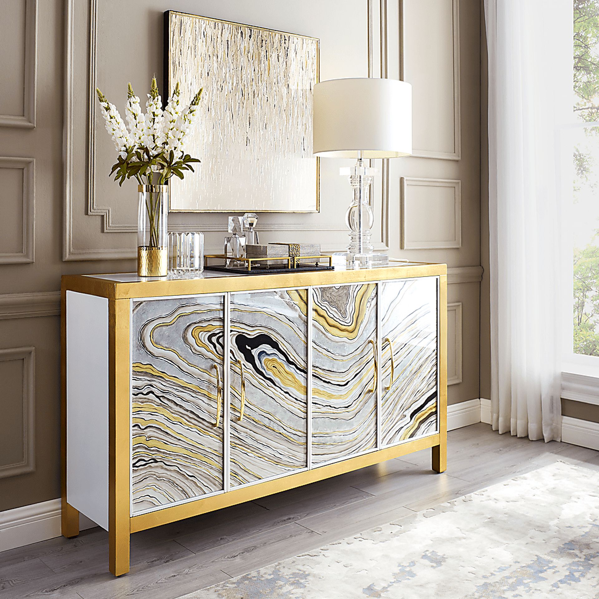 Sallee Gold  Sideboard - Image 9