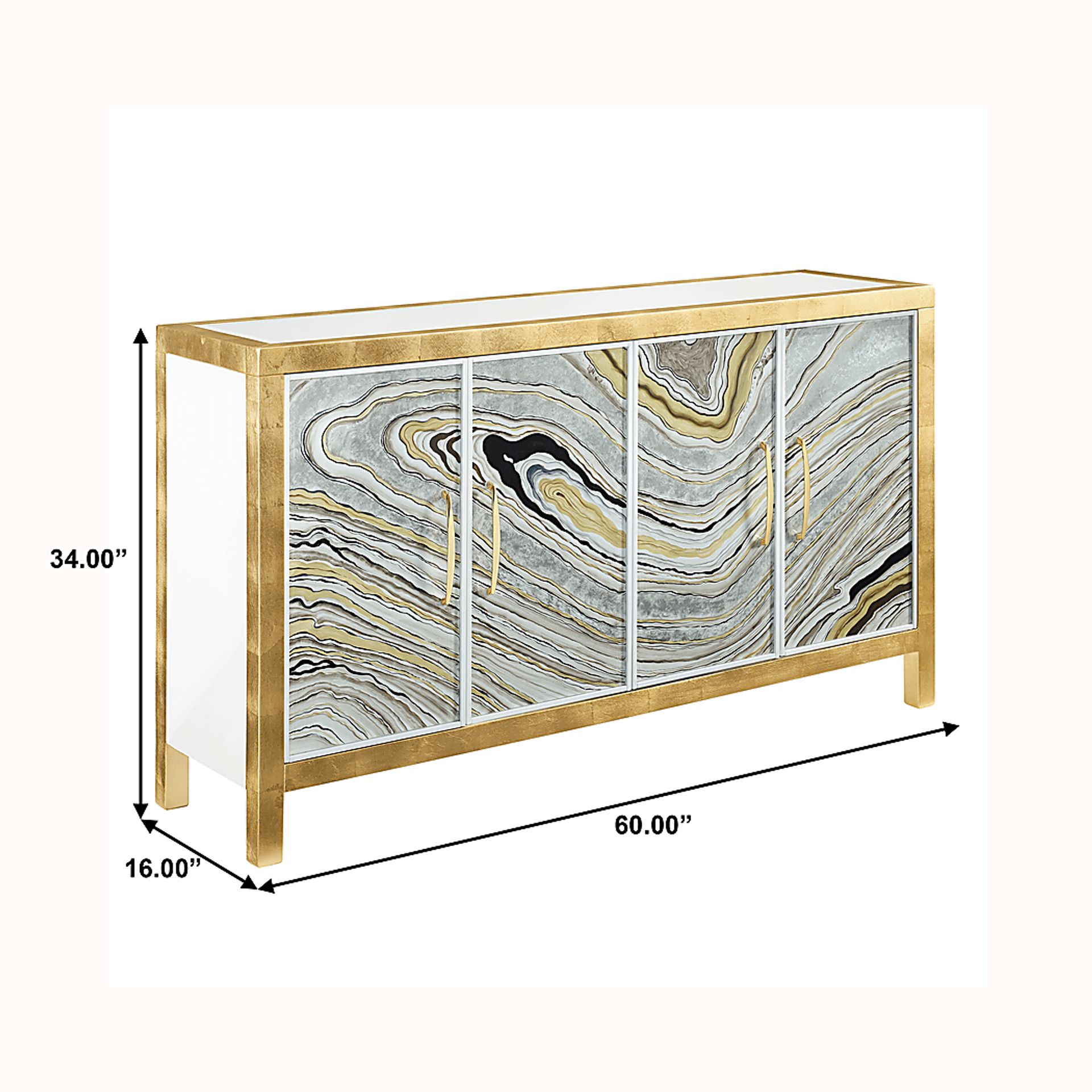 Sallee Gold  Sideboard - Image 10