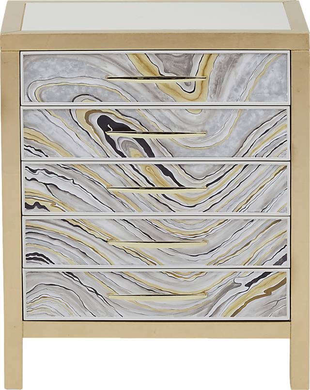 Sallee White Accent Cabinet - Thumbnail - Image 2