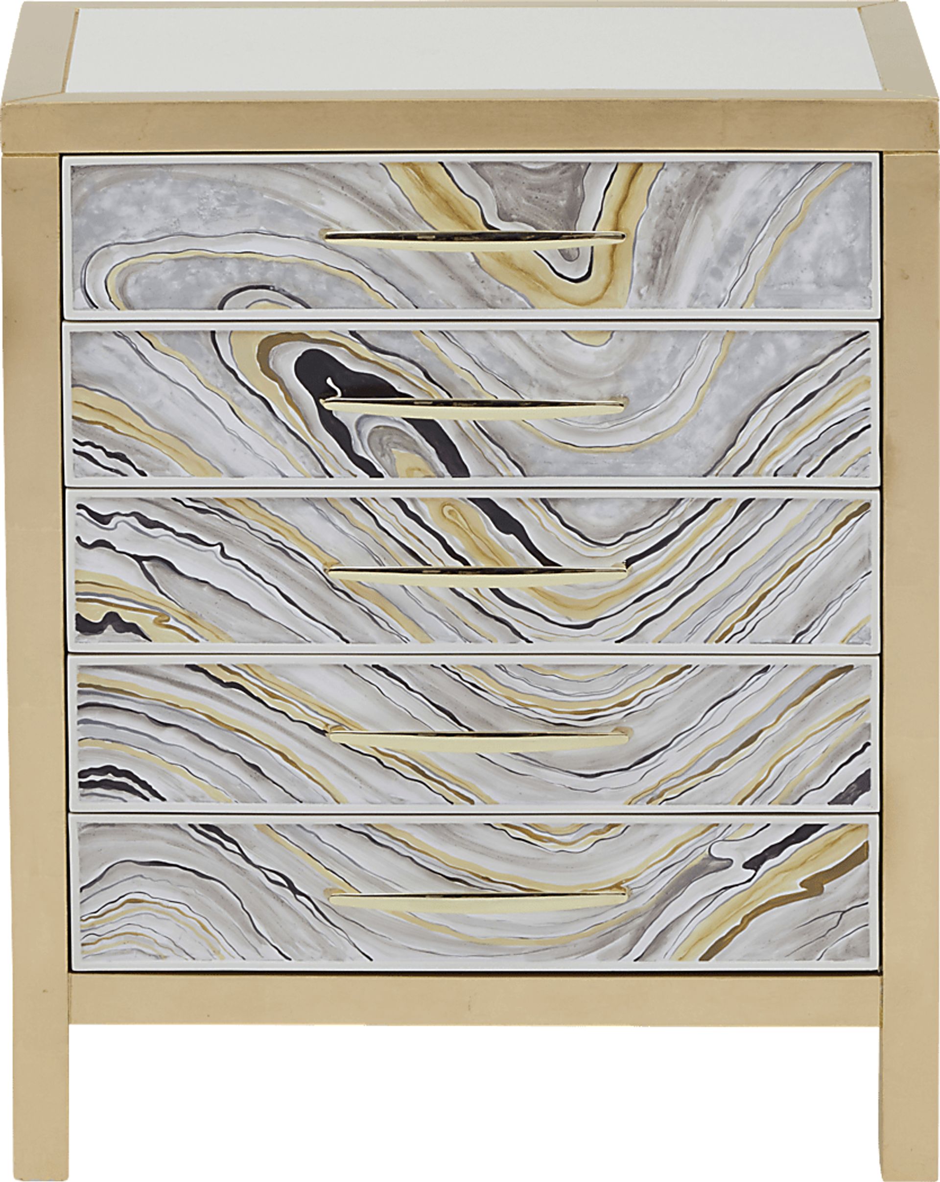 Sallee White Accent Cabinet - Image 2
