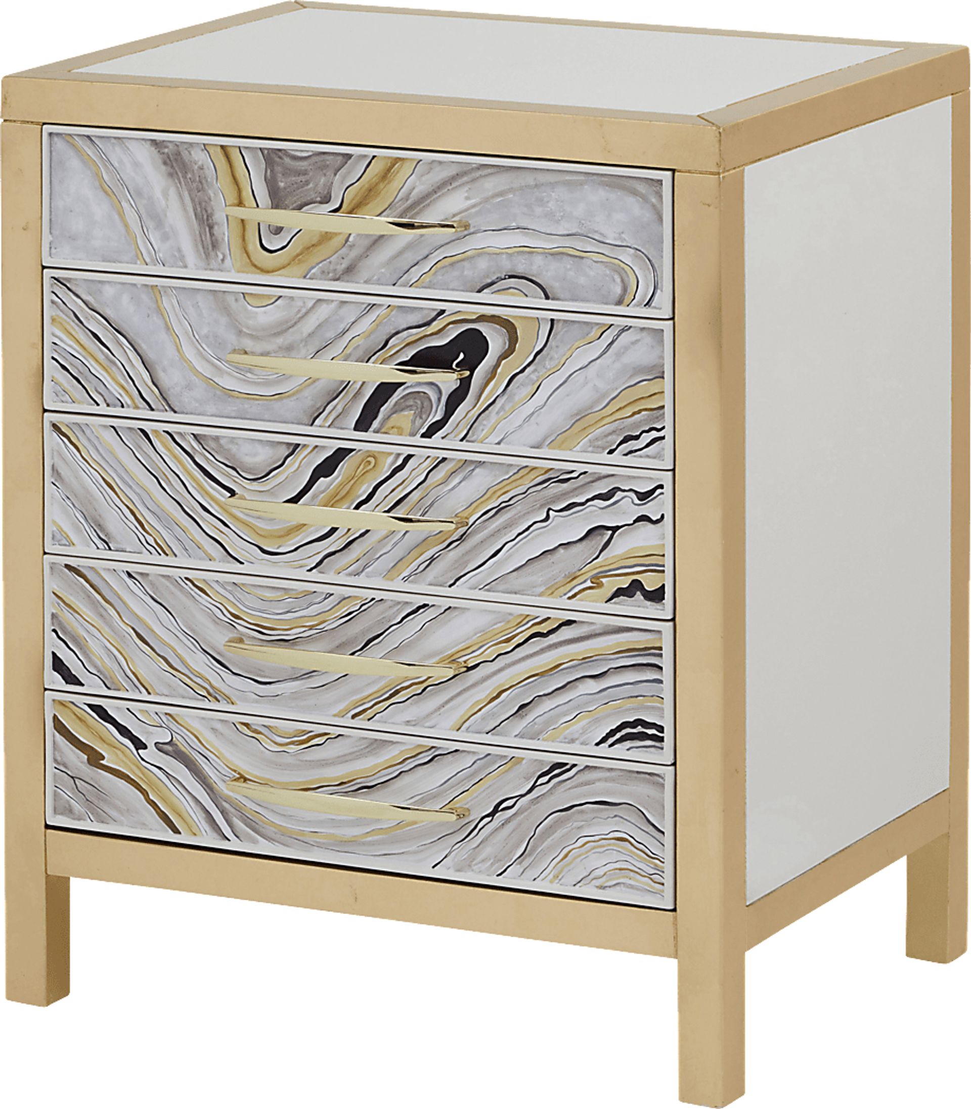 Sallee White Accent Cabinet - Image 3