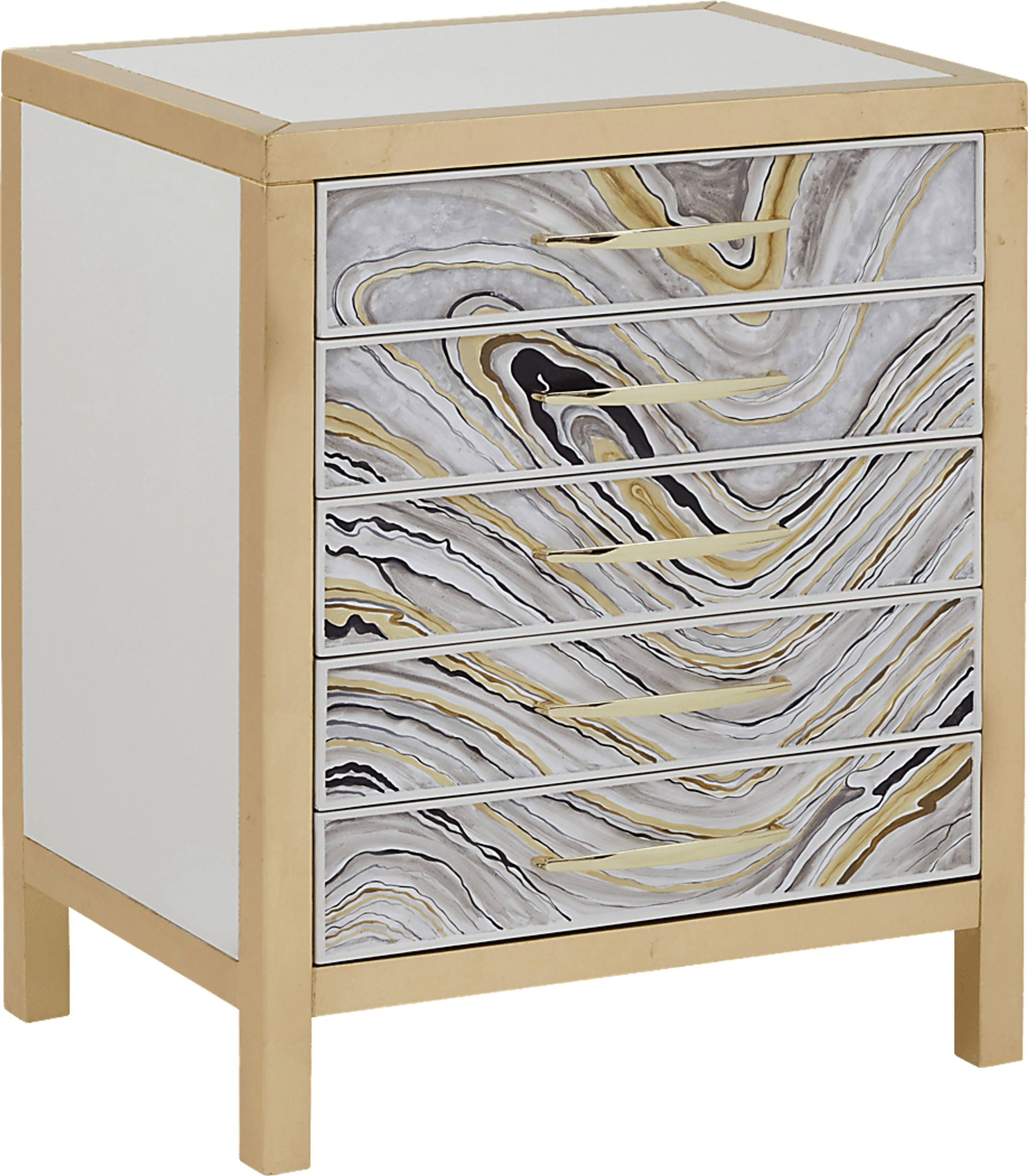 Sallee White Accent Cabinet - Image 1