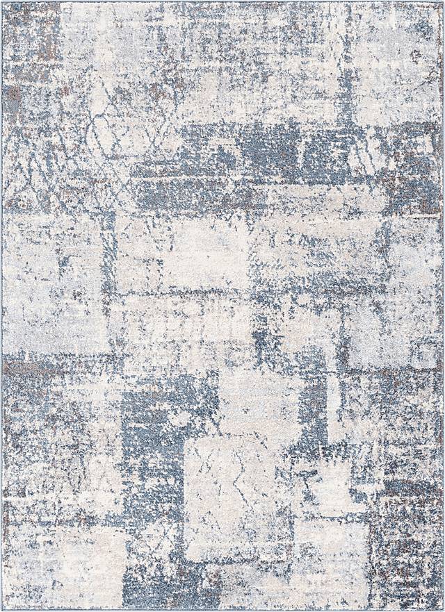 Salma Blue 6'7 x 9' Rug - Thumbnail - Image 1