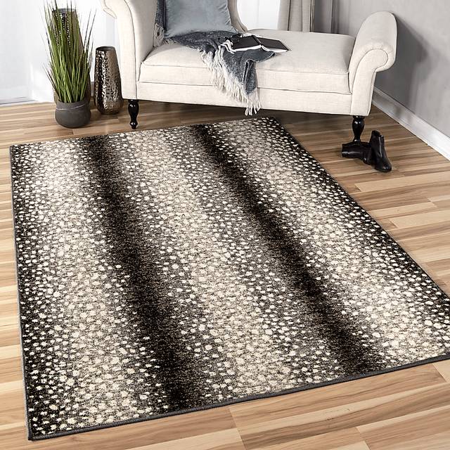 Salme Gray 7'10 x 10'10 Rug - Thumbnail - Image 2