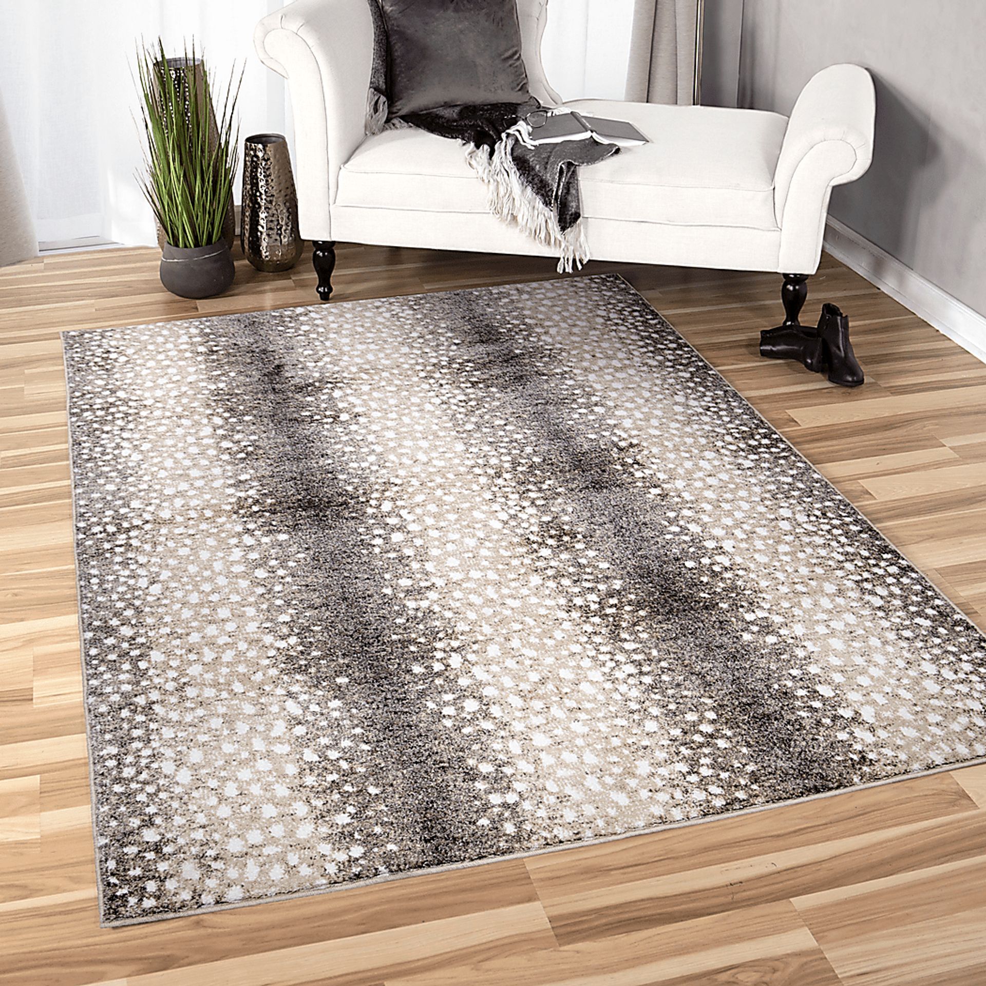 Salme Light Gray 5'3 x 7'6 Rug - Image 2