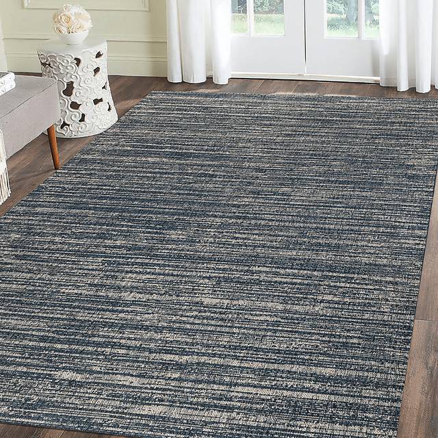 Salston Blue 5'3 x 8' Indoor/Outdoor Rug - Thumbnail - Image 2