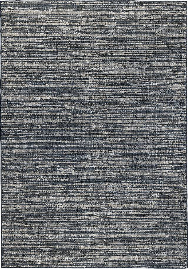Salston Blue 5'3 x 8' Indoor/Outdoor Rug - Thumbnail - Image 1