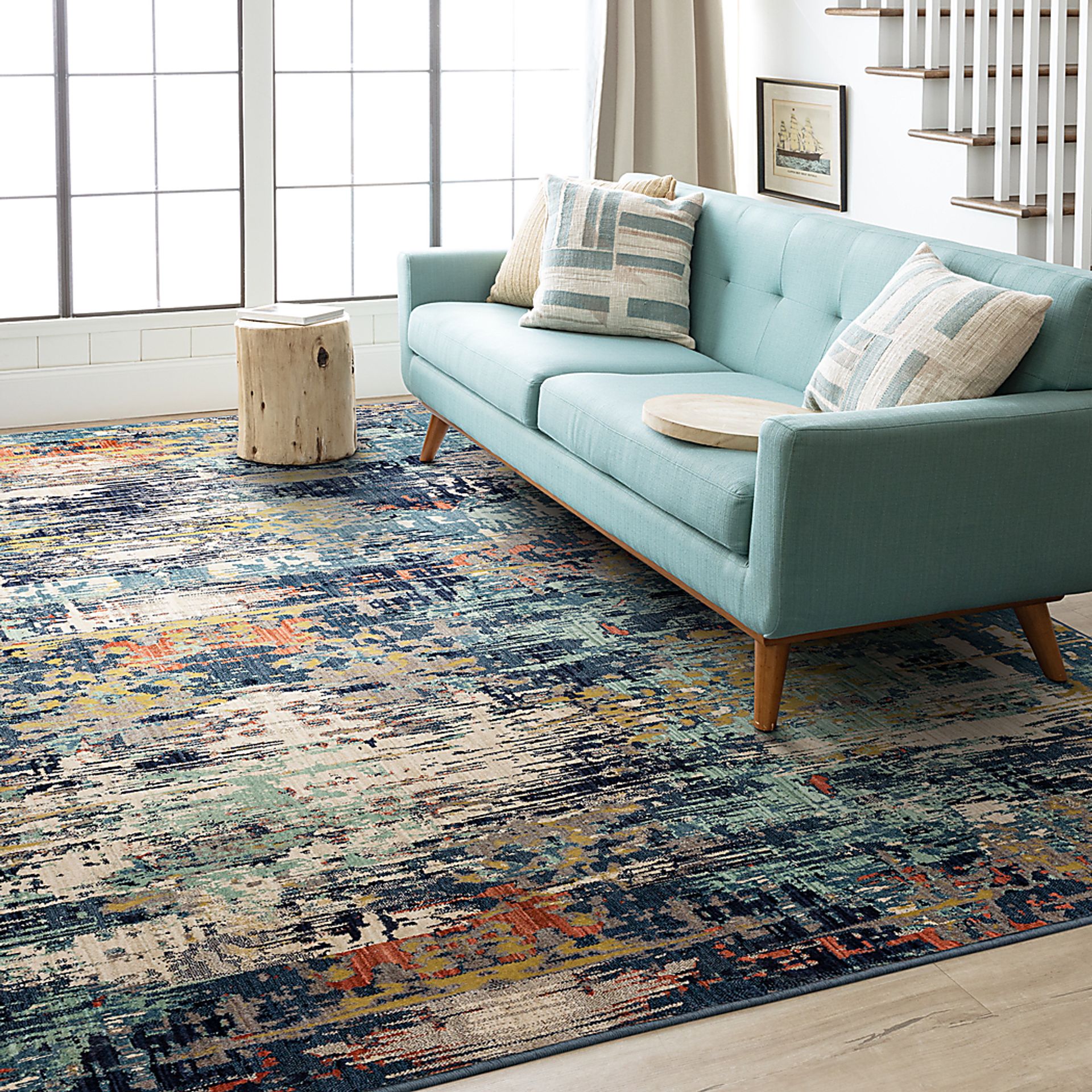 Salt Life Shores Indigo 8' x 10' Rug - Image 3